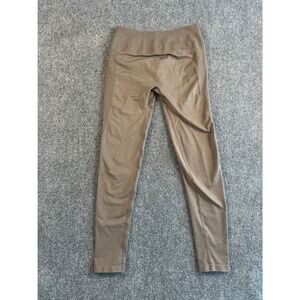 AUROLA Brown High Waisted Leggings Womens Small Seamless Scrunch Butt Workout